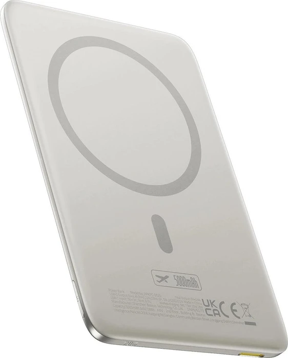 Baseus PicoGo Ultra-Slim Magnetische Powerbank 5000mAh grau