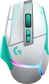 Logitech G502 X Plus, weiß/mint, USB (910-007819)