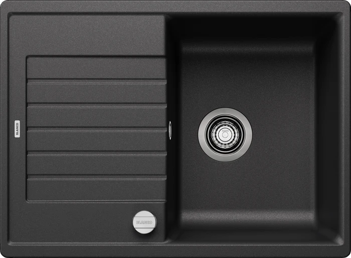 Blanco Zia 45 S Compact Einbau Becken reversibel mit Ablauffernbedienung anthrazit