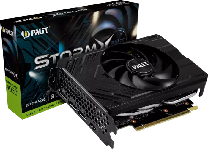 Palit GeForce RTX 4060 Ti StormX, 8GB GDDR6, HDMI, 3x DP