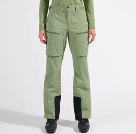 Odlo X-Alp 3L Hardshell Skihose lang matte green (Damen)