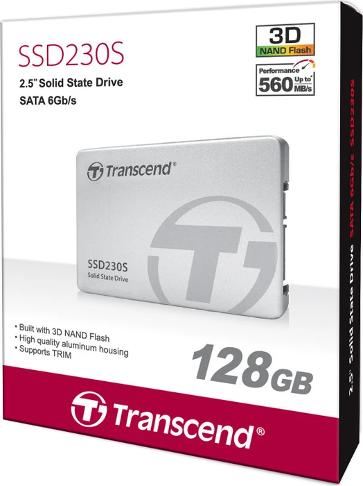 Transcend SSD230S 128GB, 2.5" / SATA 6Gb/s
