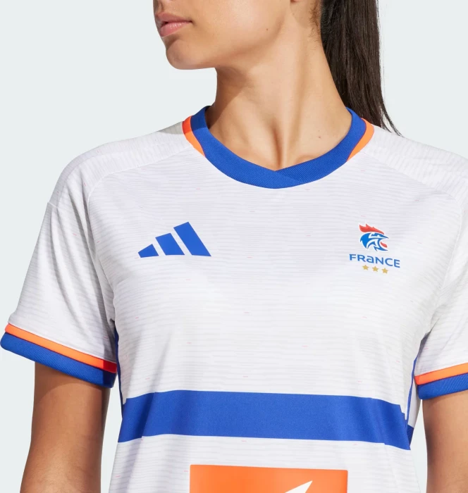 adidas Frankreich Handball Replica Trikot kurzarm weiß (Damen)