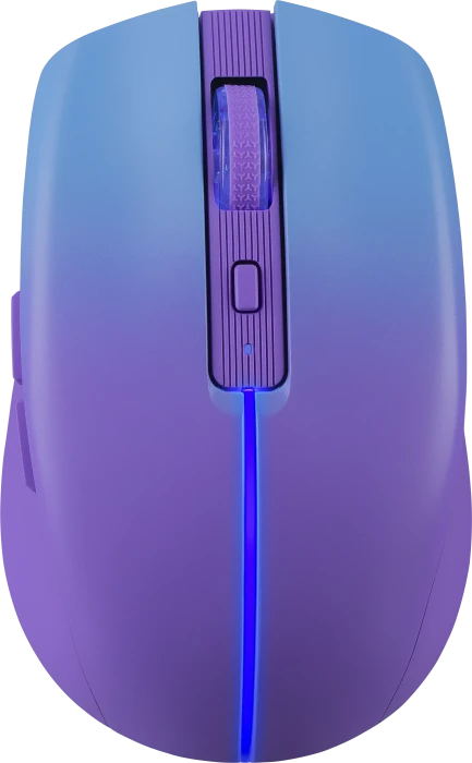 Defender Mystery MM-301 Wireless Optical Mouse violett, USB/Bluetooth