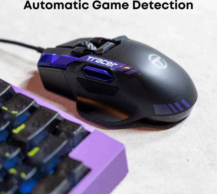 Swiftpoint Tracer RGB Gaming Mouse, schwarz, USB
