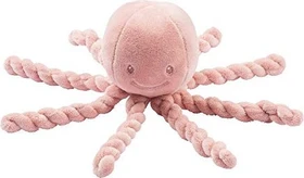 Nattou Kuscheltier Oktopus Lapidou 25cm altes rosa
