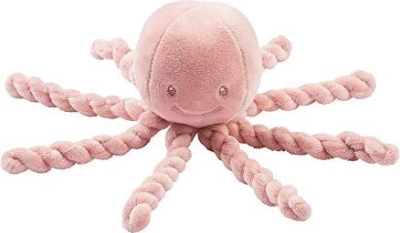 Nattou Kuscheltier Oktopus Lapidou 25cm altes rosa