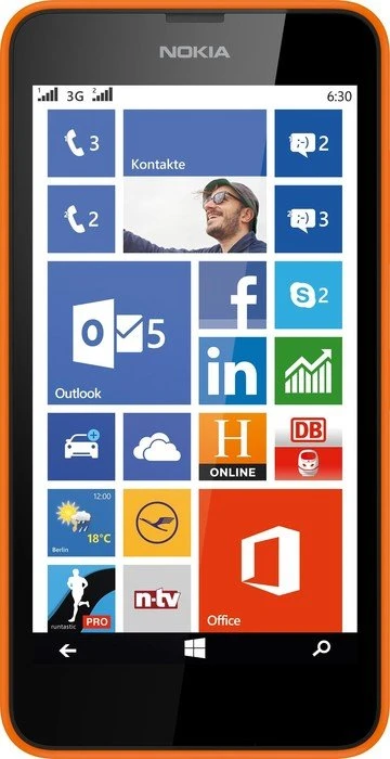 Nokia Lumia 630 Dual-SIM orange