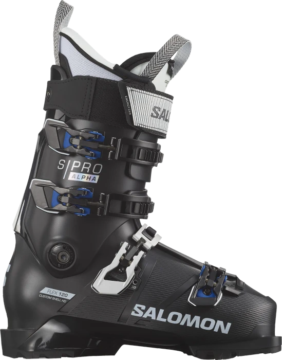 Salomon S/Pro Alpha 120 black/white/race blue (Herren) (Modell 2023/2024)