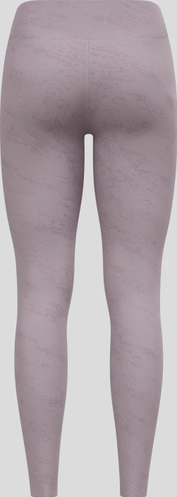 Odlo Zeroweight Reflect Print Tights Laufhose lang gray ridge (Damen)