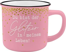 Sheepworld Kaffeebecher Du bist der Glitzer in meinem Leben 350ml