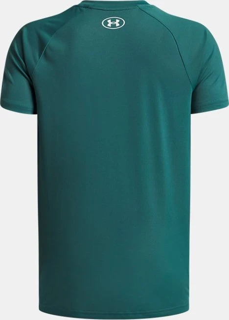 Under Armour Tech 2.0 Funktionsshirt kurzarm rack green/white (Junior)