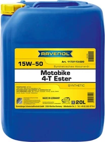 Ravenol Motobike 4-T Ester SAE 15W-50 20l