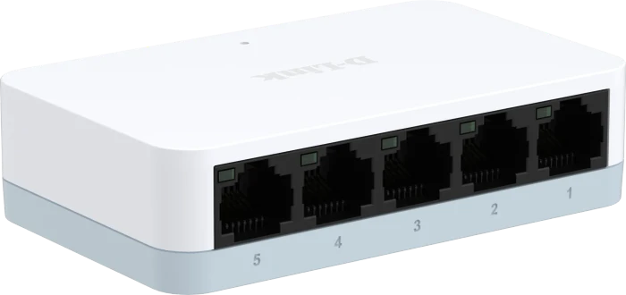 D-Link DES-1000 Desktop Switch, 5x RJ-45
