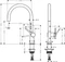 Hansgrohe Talis M54 220 1jet mattschwarz Vorschaubild