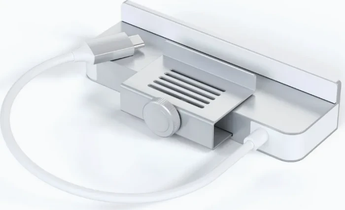 Satechi Clamp Hub für iMac, silber, USB-C 3.0 [Stecker]