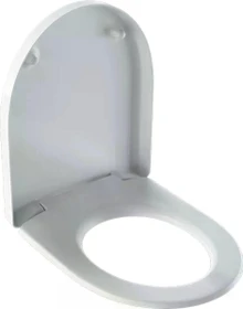 Geberit iCon WC-Sitz, Absenkautomatik, Quick-Release, weiß/glänzend