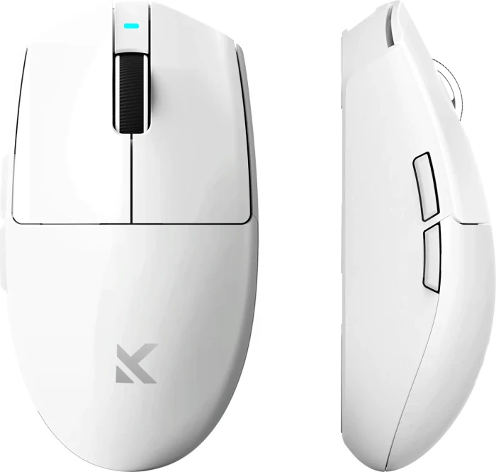 Mchose G3 V2 Pro Wireless Gaming Mouse, weiß, USB/Bluetooth