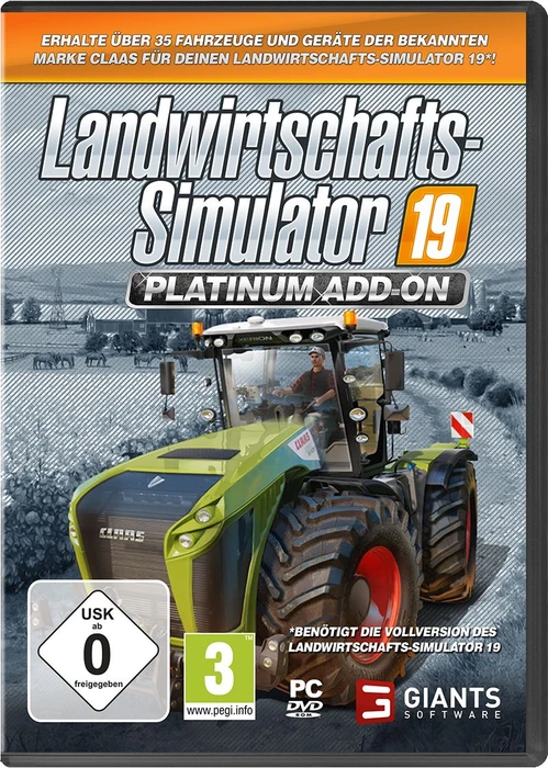 Landwirtschafts-Simulator 2019 - Platinum (Add-on) (PC)