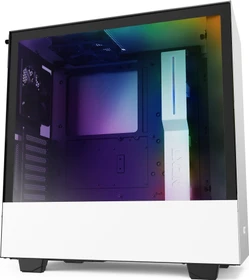 NZXT H510i, weiß, Glasfenster