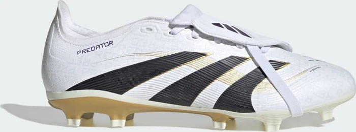 adidas Predator League Fold-Over Tongue MG cloud white/core black/gold metallic