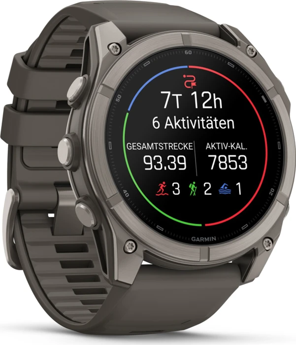 Garmin Fenix 9 51mm titanium/pebble grey