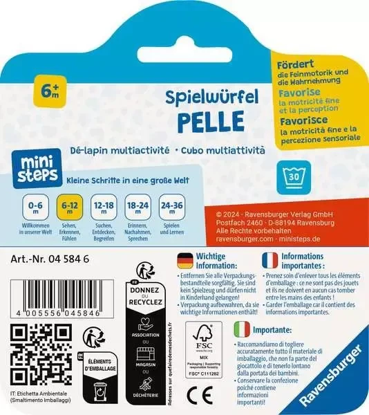 Ravensburger ministeps Spielwürfel Pelle