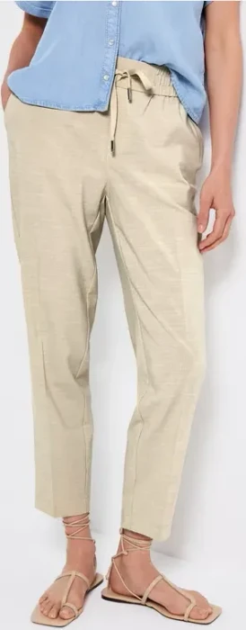 Street One Bonny Melange-Look Hose coastal beige (Damen)