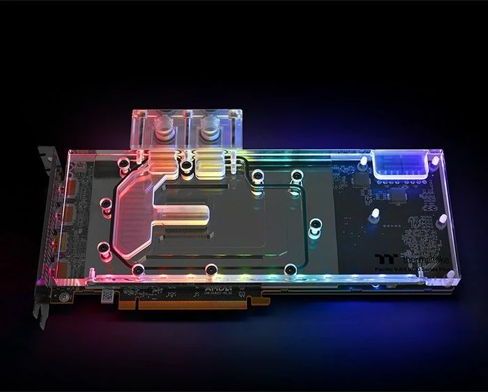 Thermaltake Pacific V-RX 5700 Series Plus GPU Block mit Backplate