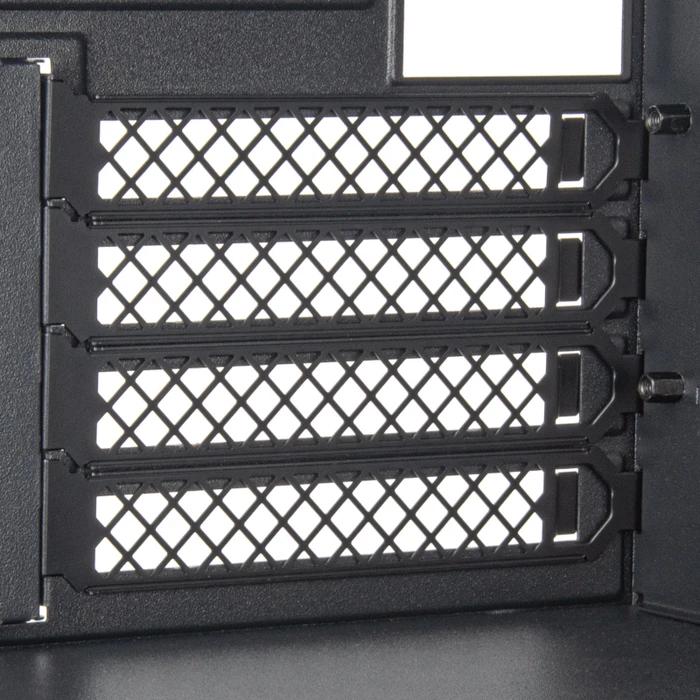 SilverStone Aeroslots Gen 2, PCI Slotblende, schwarz, 4er-Pack