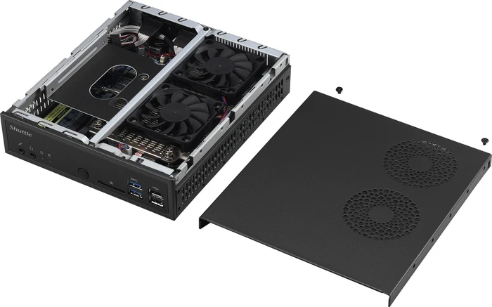 Shuttle XPC slim DH110XA-I3, Core i3-6100, 4GB RAM, 120GB SSD