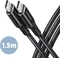 Axagon USB-C Kabel, HQ, USB 2.0, 480Mb/s, 60W PD, USB-C [Stecker] auf USB-C [Stecker], 1.5m Vorschaubild