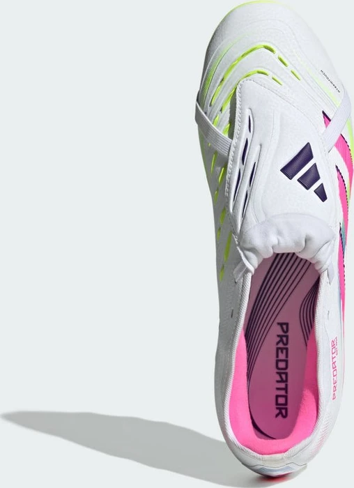 adidas Predator Pro Fold-Over Tongue FG/MG cloud white/lucid pink/lucid lemon