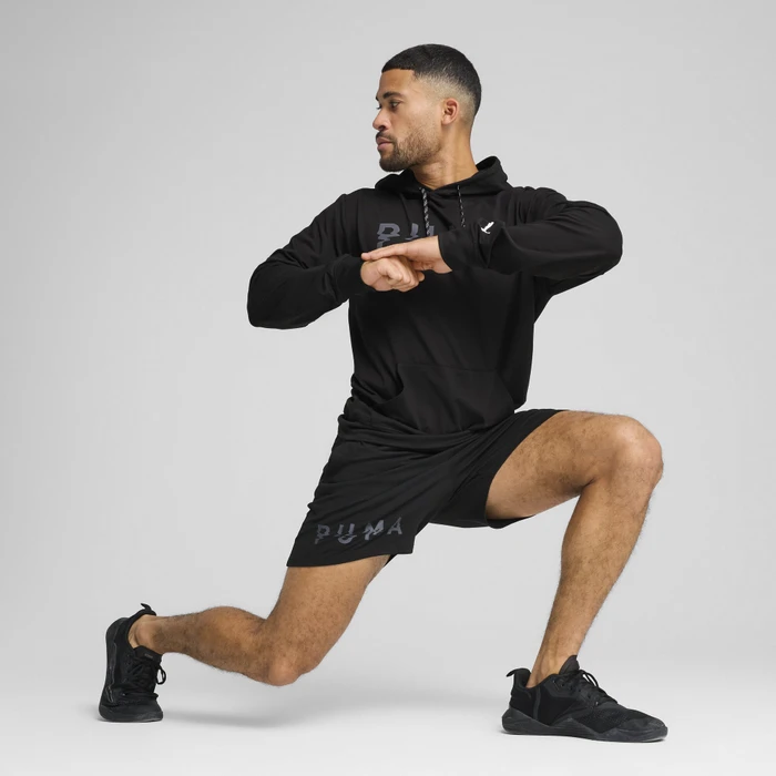 Puma Cloudspun Hoodie schwarz (Herren)