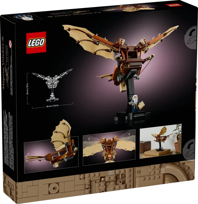 LEGO Icons - Leonardo da Vincis Fluggerät