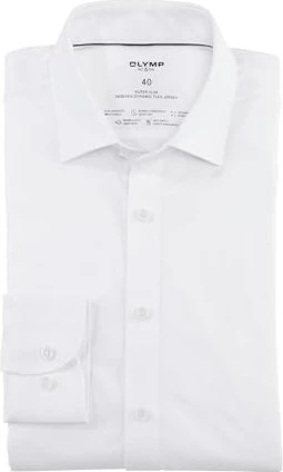 OLYMP No. Six 24/Seven Urban Kent Hemd langarm weiß (Herren)