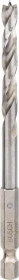 Bosch DIY HSS Holzspiralbohrer, 6x63x106mm, 1 Stück