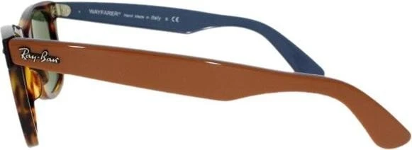Ray-Ban RB2140 Original Wayfarer Classic 50mm striped havana/grey mirror blue