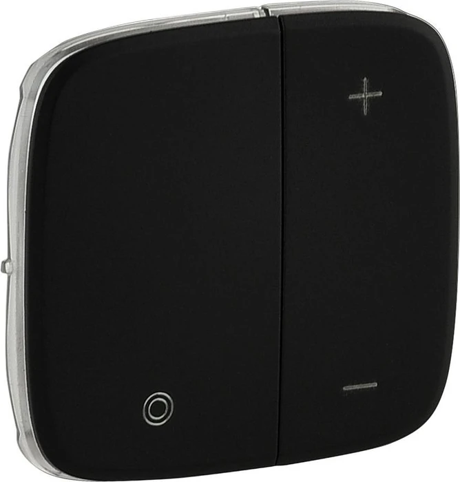 Legrand Valena Allure Abdeckung für Tastdimmer, mattschwarz