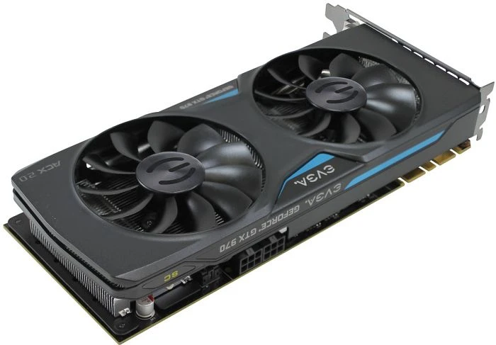 EVGA GeForce GTX 970 SuperClocked ACX 2.0, 4GB GDDR5, 2x DVI, HDMI, DP