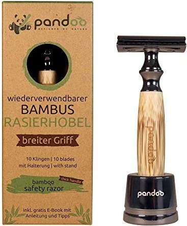 Pandoo Bambus-Rasierhobel