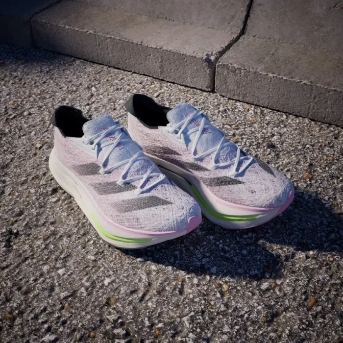 adidas Adizero Prime X 2.0 Strung cloud white/core black/pink spark