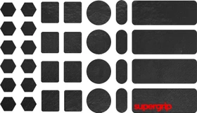 Pulsar Gaming Gears Supergrip Universal Grip Tape Pre-Cut 1 Griffband, schwarz
