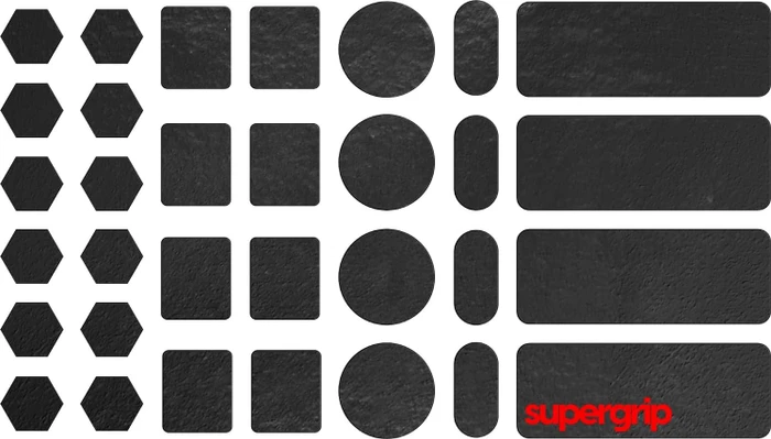 Pulsar Gaming Gears Supergrip Universal Grip Tape Pre-Cut 1 Griffband, schwarz