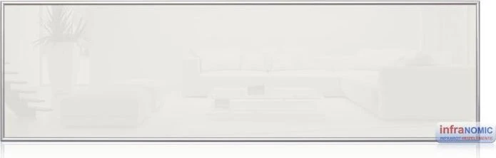 infraNomic Frame-Line Infrarotheizung 120x35cm weiß