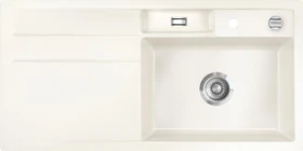 systemceram Bela 100 F Einbau Becken rechts mit Ablauffernbedienung magnolie
