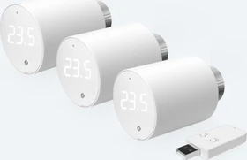 Shelly Heizkörperthermostat, inkl. Shelly BLU Gen3 Gateway, Heizungssteuerung, 3er-Pack