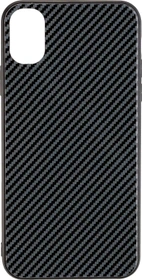 Peter Jäckel Commander Glas Back Cover Carbon Design für Samsung Galaxy A41 schwarz