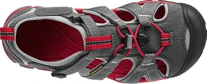 Keen Seacamp II CNX Little Kid magnet/racing red (Junior)