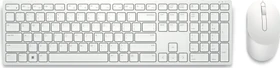 Dell KM5221W Pro Wireless Keyboard and Mouse, weiß, USB, DE